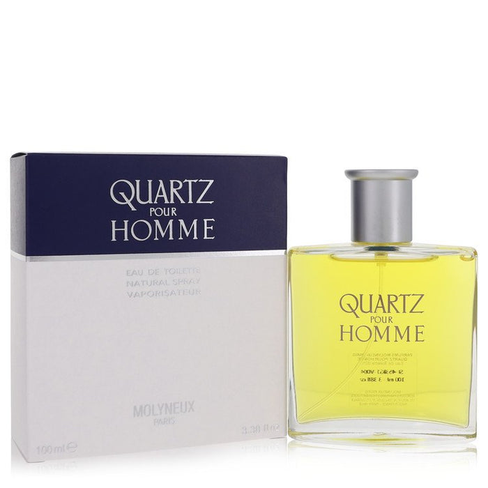Quartz by Molyneux Eau De Toilette Spray 3.4 oz for Men by Avera Group