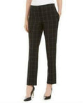 Kasper Womens Black Pinstripe Pants, Size 10 by Vanessa Jane