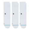 Stance Icon 3-Pack Socks - White