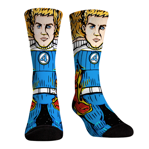 Human Torch - Character (First Steps) by Rock 'Em Socks