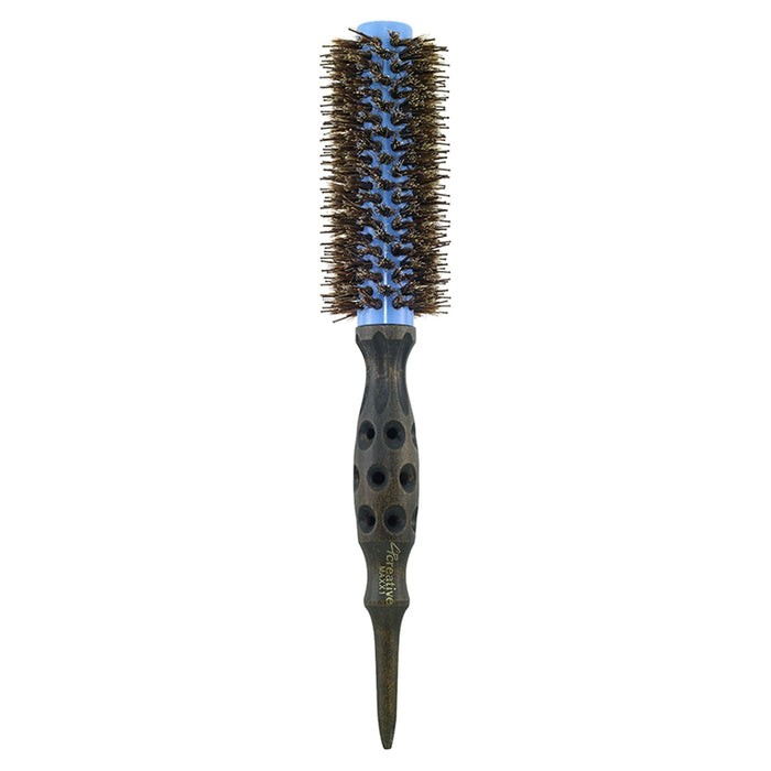 Maxx Wood and Ceramic Round Hair Brush by Pasteur Pharmacy