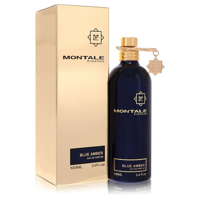 Montale Blue Amber by Montale Eau De Parfum Spray (Unisex) 3.4 oz for Women by Avera Group