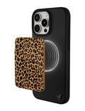 Leopard MagSafe Wallet by Wildflower Cases