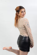 Emory Park Moto Mini Skirt - Black by Swell-O-Phonic