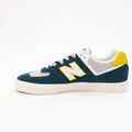 New Balance Numeric 574 VULC - Deep Ocean with Sunflower (Available in WIDE!) by Swell-O-Phonic