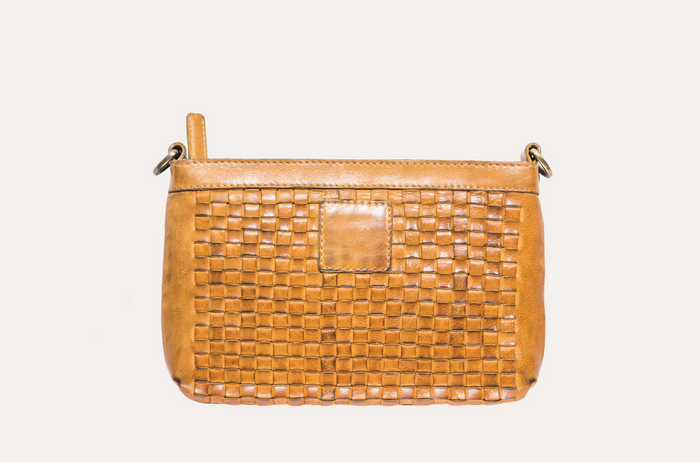 Weaved Crossbody by Kiko Leather