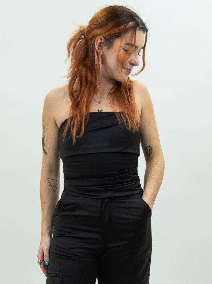 Nia Nathalia Corset - Black by Swell-O-Phonic
