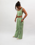 Baevely Bustier Corset Top - Green by Swell-O-Phonic