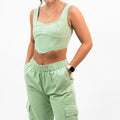 Baevely Bustier Corset Top - Green by Swell-O-Phonic