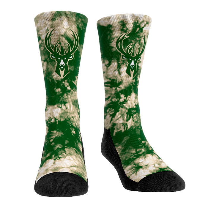 Milwaukee Bucks - Team Tie Dye by Rock 'Em Socks