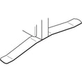 HON Verse T-Base Foot Connecting Hardware, Gray