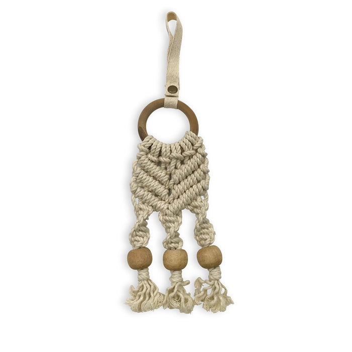 all-in-one toy | macrame braids by Finn + Emma