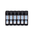 Magnetic AA 12 Pack Strip With Cradle (Carbon Fiber) by Storacell