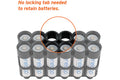 Magnetic AAA 12 Pack (Carbon Fiber) by Storacell