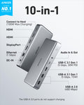 Anker <b>563</b> USB-C Docking Station (10-in-1) by Anker