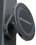 All-Metal Magnetic Gym Phone Holder for MagSafe and Android | Industrial N54 Magnets | Rock-Solid Mount for Squat Racks & Metal Gym Equipment | 360° Adjustable | Includes Metal Ring by BLAUBECK