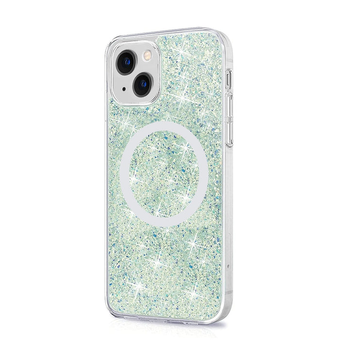 Clear Sparkle Case with MagSafe - iPhone 13 mini by Zerodamage Sahara Case LLC