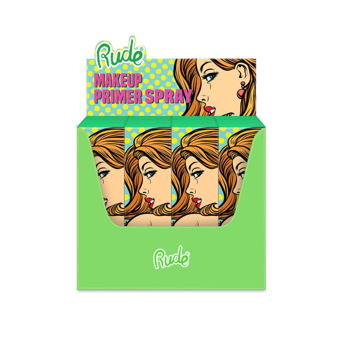 RUDE Make Up Primer Spray Paper Display Set, 12 Pieces by Avera Group
