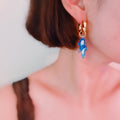 Mama And Baby Dolphins Earrings