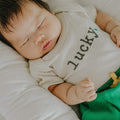 graphic bodysuit | lucky by Finn + Emma