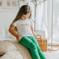 graphic tee | lucky by Finn + Emma