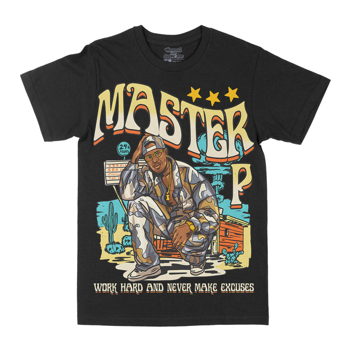 Master P "No Excuses" Graphic Tee by Obsessed with graphic tees