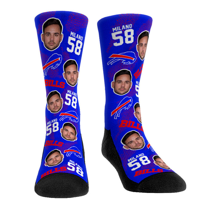 Matt Milano - Buffalo Bills - Football Guy by Rock 'Em Socks