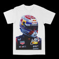 Max Verstappen "Big Face" Graphic Tee by Obsessed with graphic tees