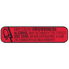 Label -May  Cause Drowsiness 15Ct