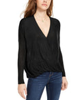 Polly & Esther Juniors Surplice-Neck Top by Vanessa Jane