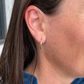 Megan 14K Gold Hoop Earrings by Christina Greene
