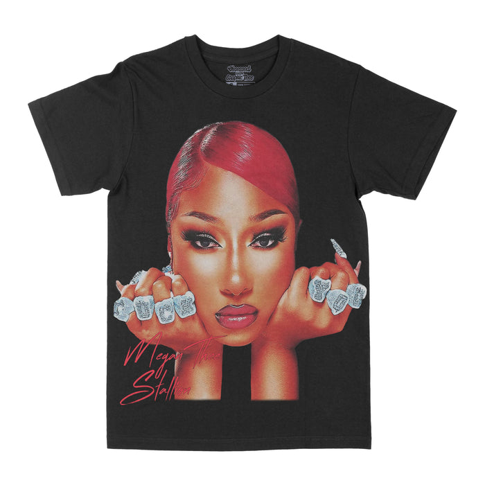 Megan Thee Stallion "Big Face" Graphic Tee by Obsessed with graphic tees
