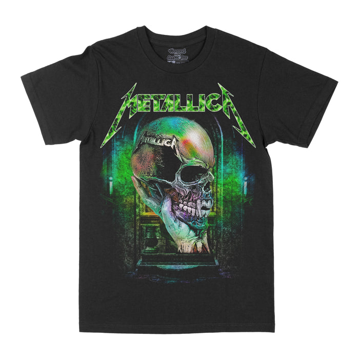 Metallica Green Skull Graphic Tee by Obsessed with graphic tees