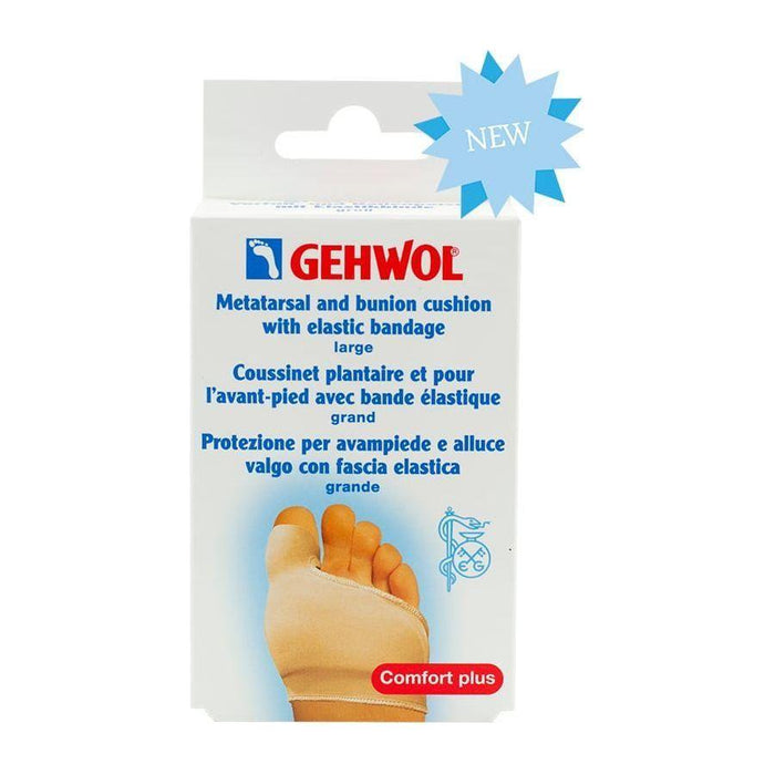 Gehwol Metatarsal and Bunion Cushion with Elastic Bandage Lg by Pasteur Pharmacy
