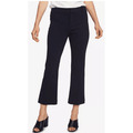 1.state Pinstripe Mini Kick Flare Pants by Vanessa Jane