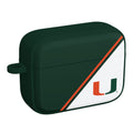 Miami Hurricanes HDX Champion Series Apple AirPods Pro 1 & 2 Case Cover by Affinity Bands