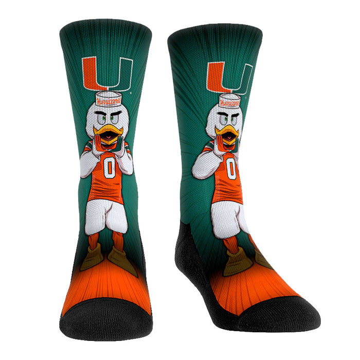 Miami Hurricanes - Mascot Pump Up! by Rock 'Em Socks