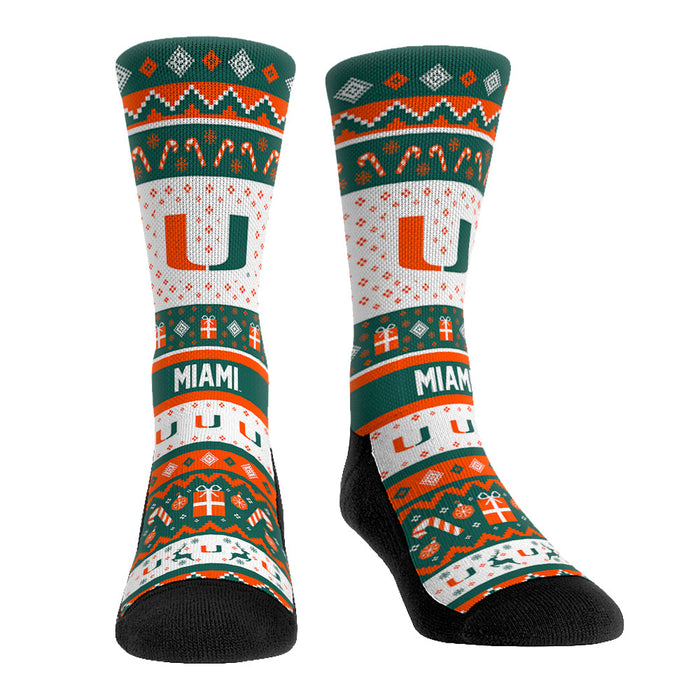 Miami Hurricanes - Tacky Sweater by Rock 'Em Socks
