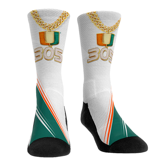 Miami Hurricanes - Turnover Chain - Pendant by Rock 'Em Socks