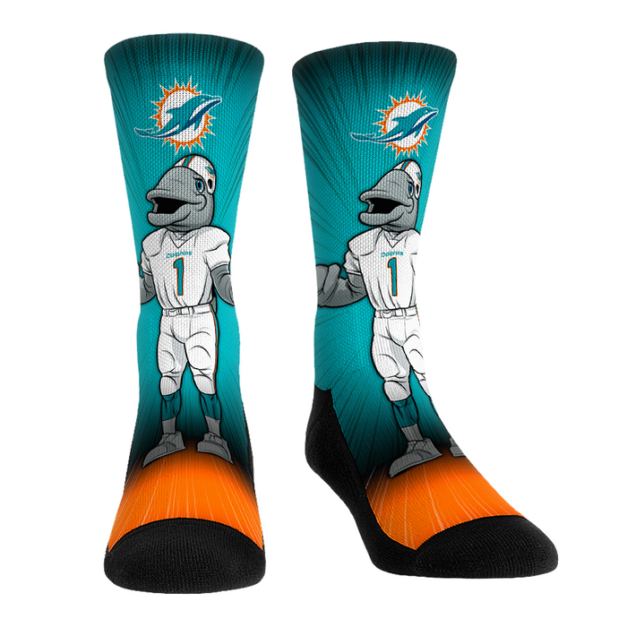 Miami Dolphins - Mascot Pump Up! by Rock 'Em Socks