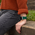 Miami Hurricanes Engraved Apple Watch Band by Affinity Bands