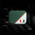 Miami Hurricanes HDX Champion Series Apple AirPods Pro 1 & 2 Case Cover by Affinity Bands