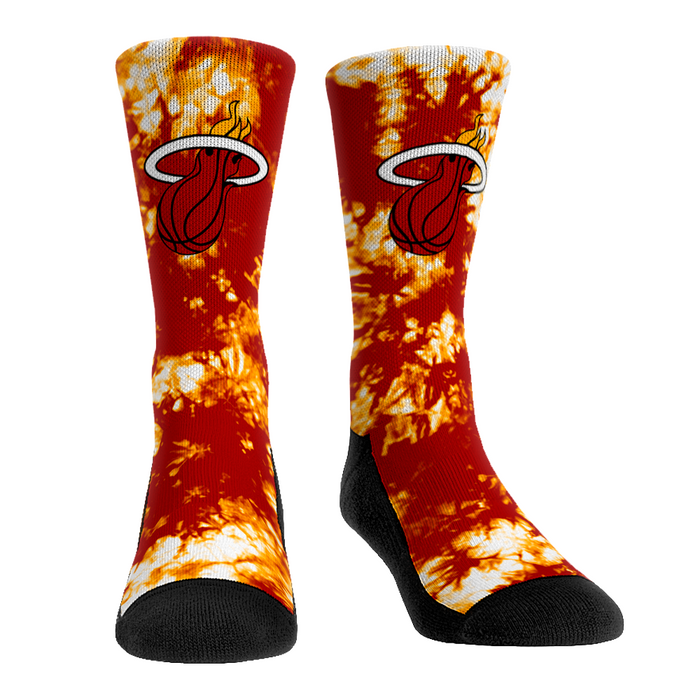 Miami Heat - Team Tie Dye by Rock 'Em Socks