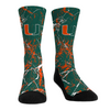 Miami Hurricanes - Cracked Marble