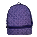 Alyssa Lightweight Quilted Nylon Backpack Purse by MiamiLeathers.com