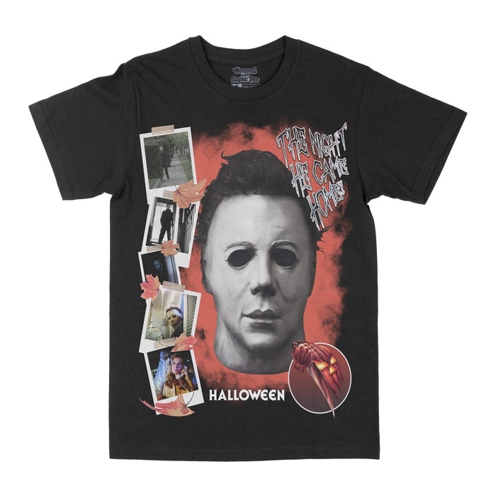 Michael Myers "Coming Home" Graphic Tee by Obsessed with graphic tees