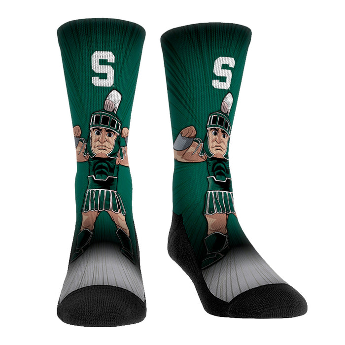 Michigan State Spartans - Mascot Pump Up! by Rock 'Em Socks