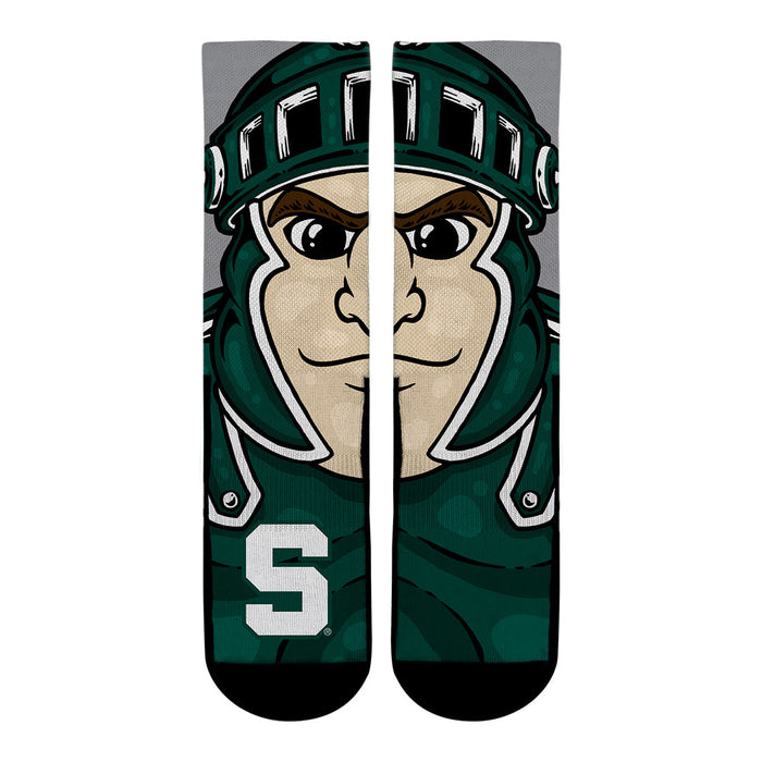 Michigan State Spartans - Sparty Mascot by Rock 'Em Socks