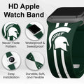 Michigan State Spartans HD Apple Watch Band by Affinity Bands