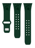 Michigan State Spartans Engraved Apple Watch Band by Affinity Bands